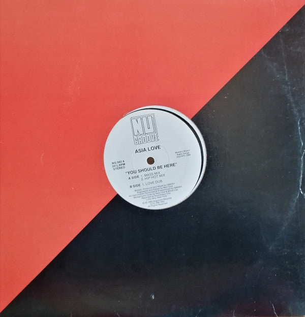 Asia Love - You Should Be Here (12") (Very Good (VG)) | Rectangle Triangle | Media Condition: Very Good (VG)
Sleeve Condition: Generic
Notes:
Mystarz Music/Keefy Songs