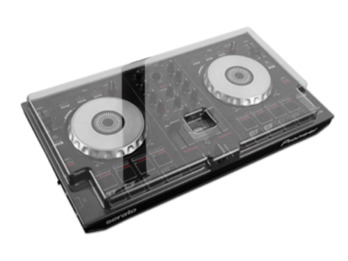 Decksaver Light Edition cover for Pioneer DDJ-SB3 DJ controller, transparent plastic protective cover for DJ gear.