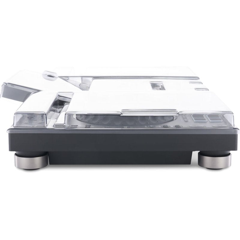 Decksaver cover for AlphaTheta XDJ-AZ DJ controller, made by Decksaver, showing the protective transparent dust cover on the device.