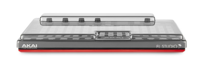 Decksaver Akai Pro Fire producer controller cover Light Edition, clear protective plastic case for DJ and music production equipment