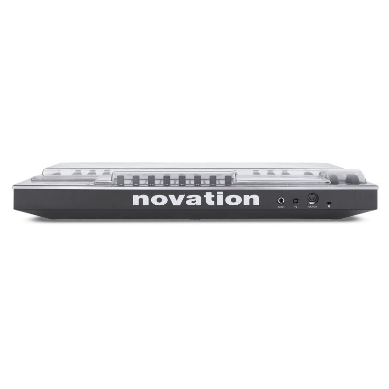 Decksaver keyboard cover for Novation Launchkey 37 MK3 and FLkey 37 light edition, transparent protective cover for MIDI controllers