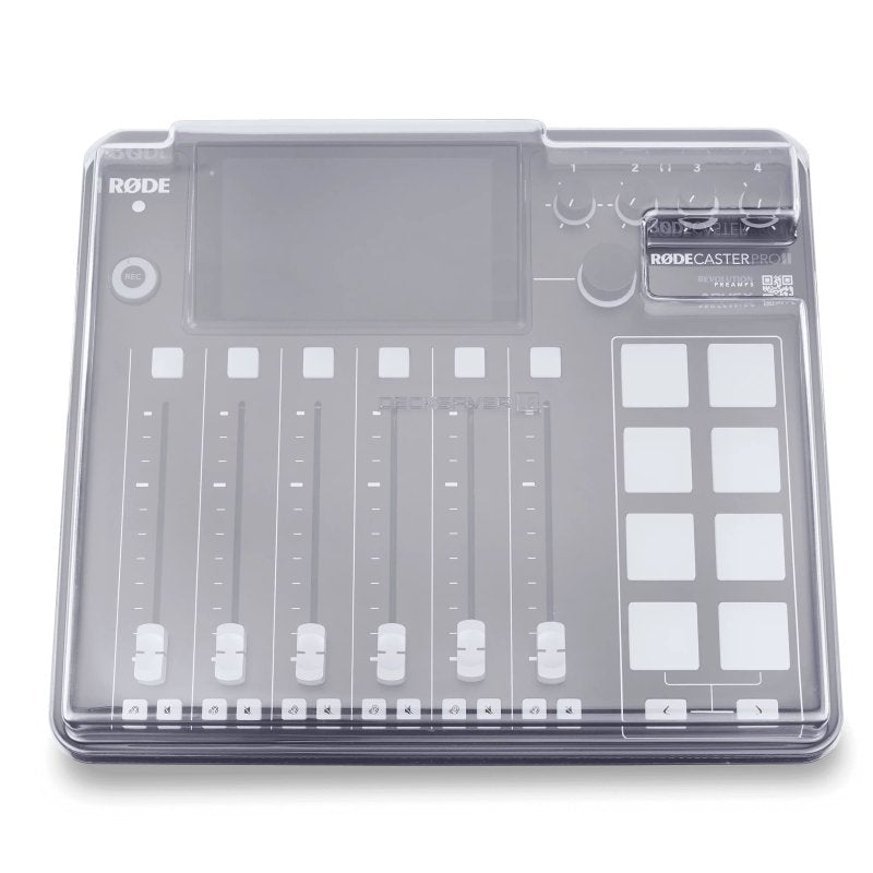 Decksaver Rodecaster Pro 2 cover, lightweight producer controller cover by Decksaver, protecting the Rodecaster Pro 2 device.