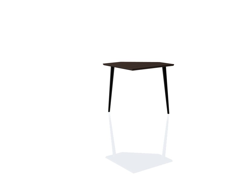 Gator Gfw Elitedeskcrnr Brn Elite Series Furniture Desk Corner Section, Dark Walnut