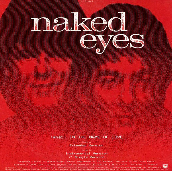 (What) In The Name Of Love Naked Eyes
