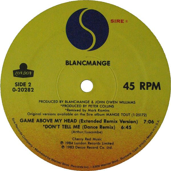 That's Love, That It Is Blancmange