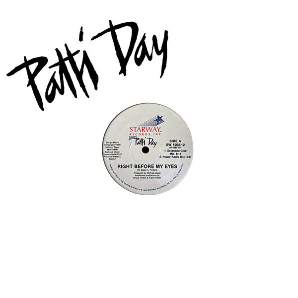 Right Before My Eyes Patti Day