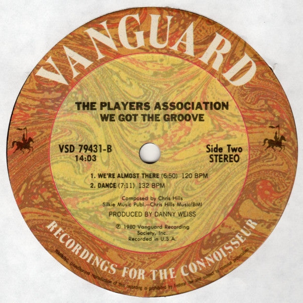 We Got The Groove! The Players Association