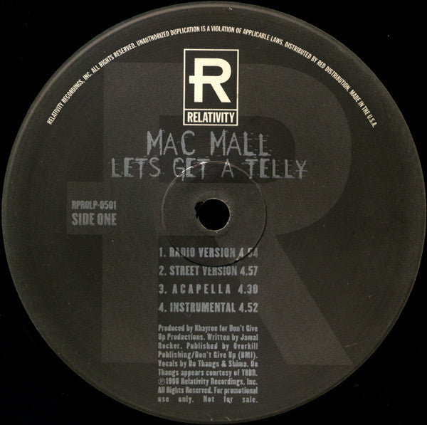 Lets Get A Telly Mac Mall