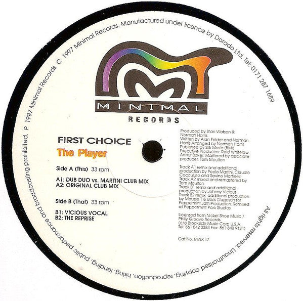 The Player (Remixes) First Choice