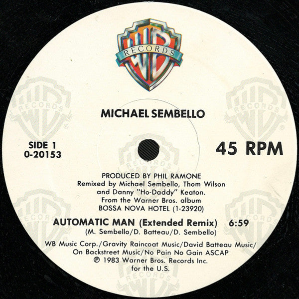 Automatic Man Michael Sembello