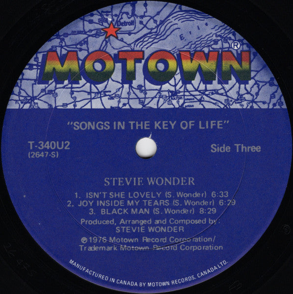 Songs In The Key Of Life Stevie Wonder