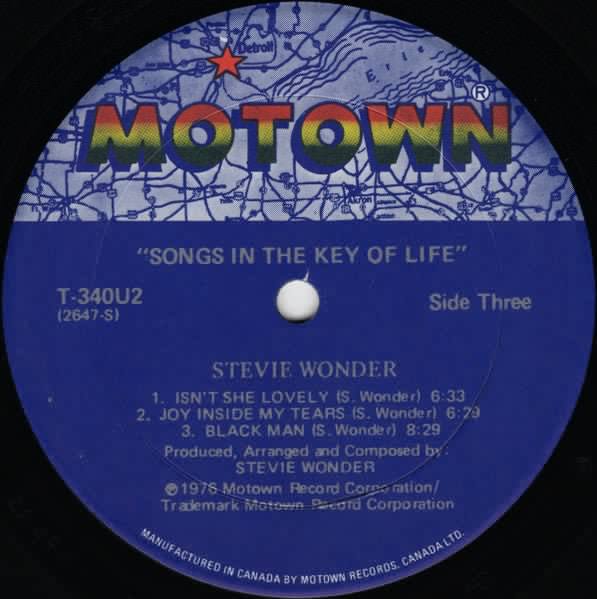 Songs In The Key Of Life Stevie Wonder
