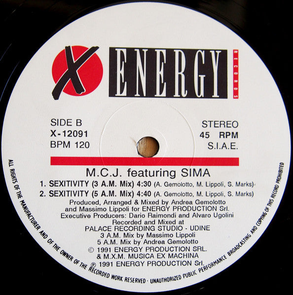 Sexitivity M.C.J.,Sima