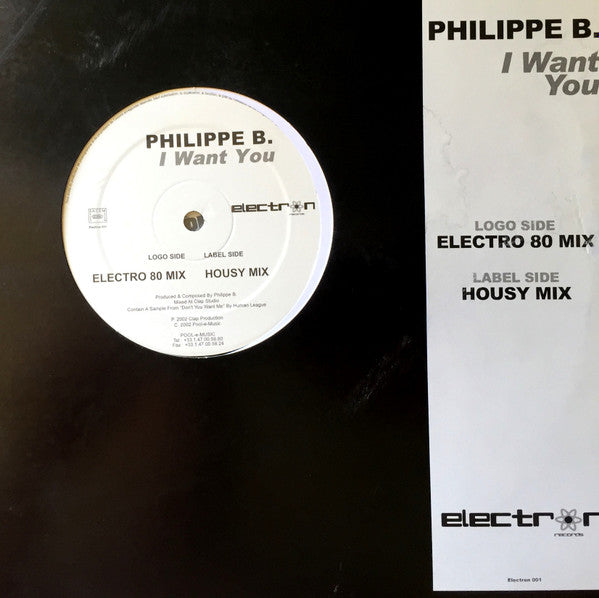 I Want You 2 Philippe B.