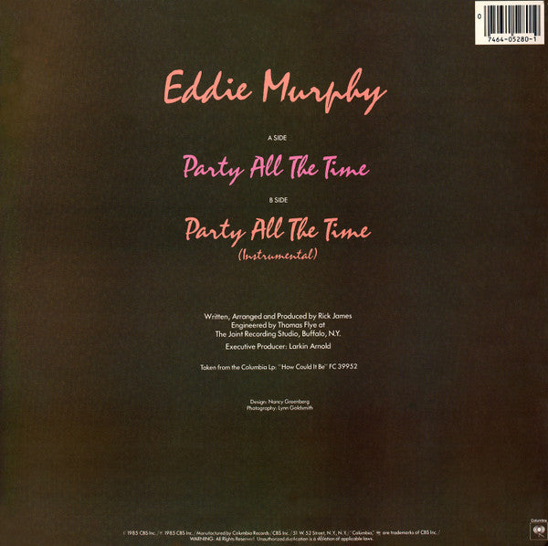 Party All The Time Eddie Murphy