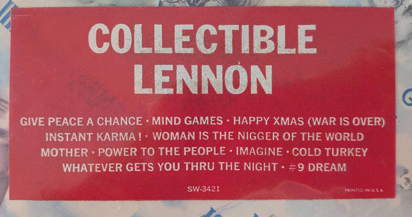 Shaved Fish John Lennon,The Plastic Ono Band