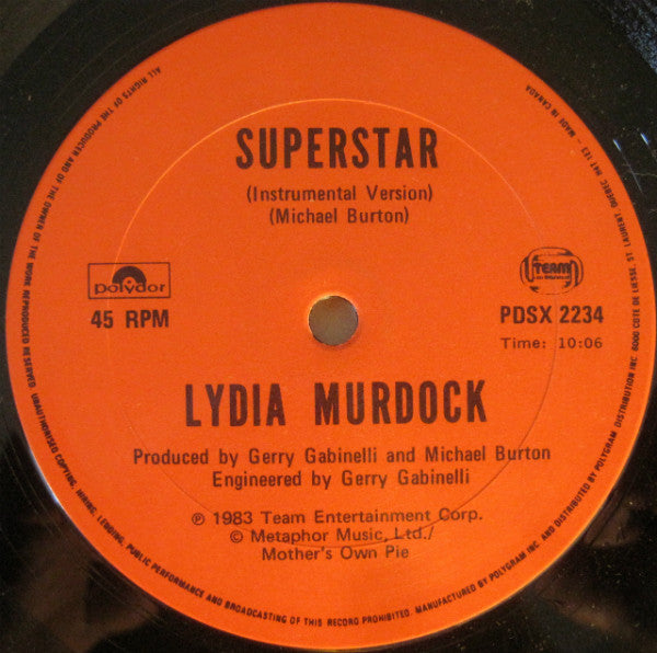 Superstar Lydia Murdock