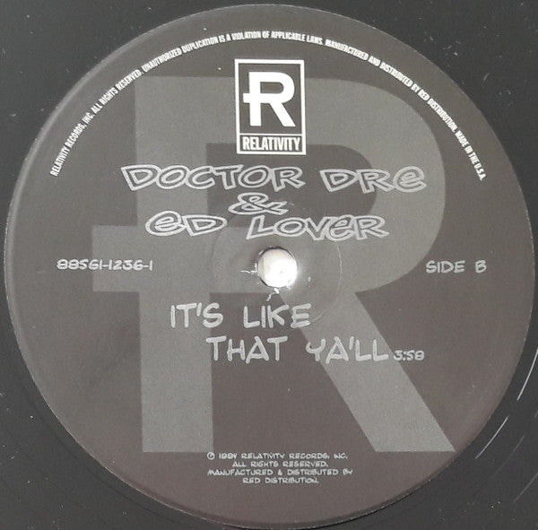 Back Up Off Me ! Doctor Dré,Ed Lover
