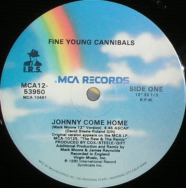 Johnny Come Home (Mark Moore 12" Version) Fine Young Cannibals