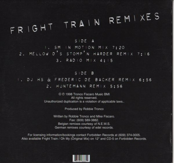 Fright Train (Remixes) | Rectangle Triangle