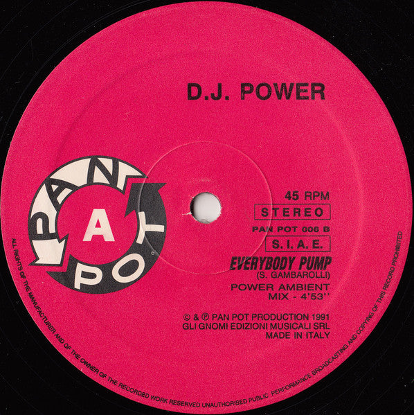 Everybody Pump DJ Power