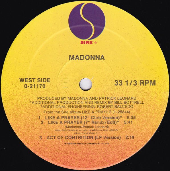 Like A Prayer Madonna