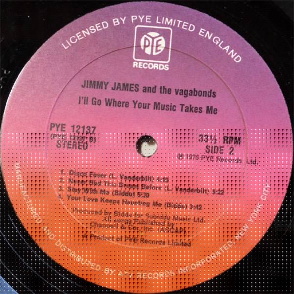 I'll Go Where Your Music Takes Me Jimmy James & The Vagabonds