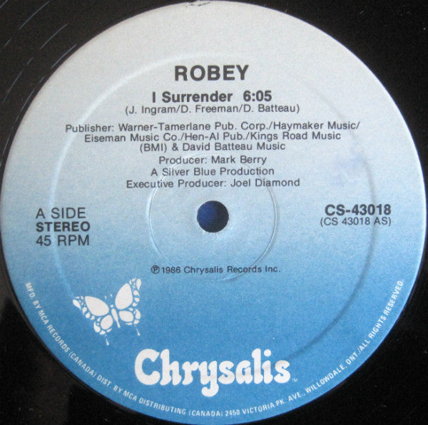 I Surrender Robey
