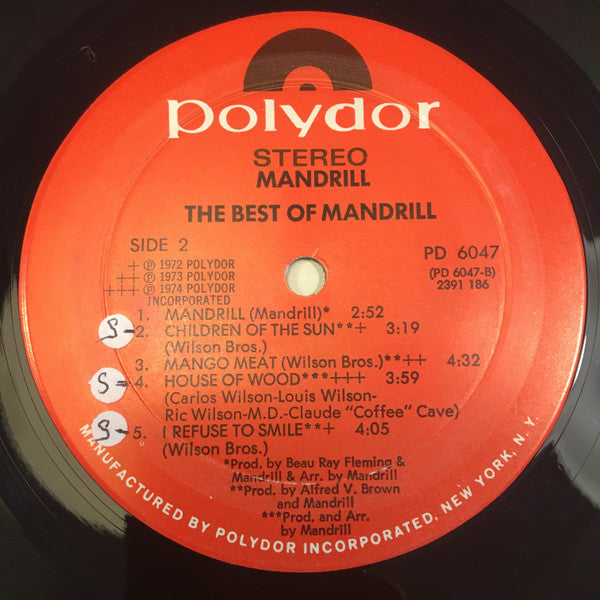 The Best Of Mandrill Mandrill
