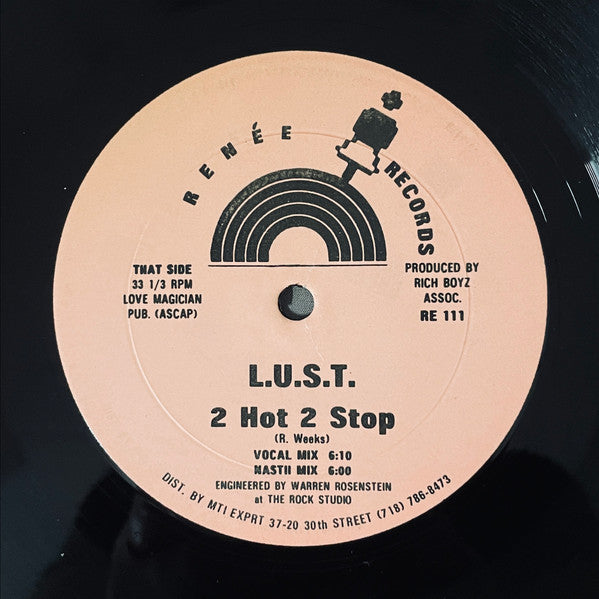 2 Hot 2 Stop L.U.S.T.