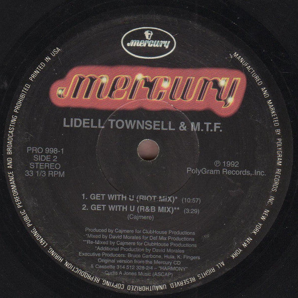 Get With U 2 Lidell Townsell & M.T.F.