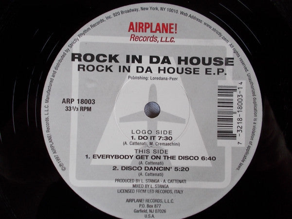 Rock In Da House E.P. | Rectangle Triangle