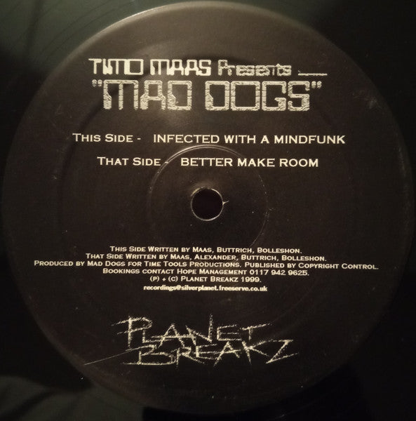 Timo Maas Presents Mad Dogs - Mad Dogs EP