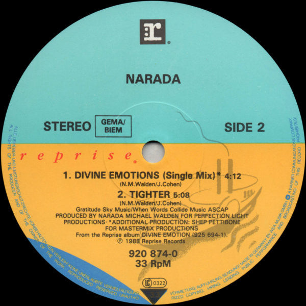 Divine Emotions Narada Michael Walden