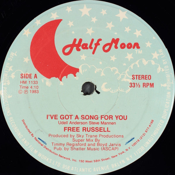 I've Got A Song For You Free Russell