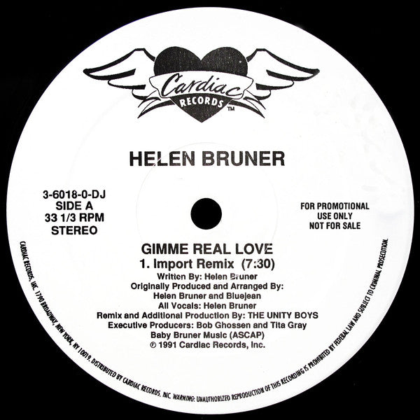 Gimme Real Love Helen Bruner