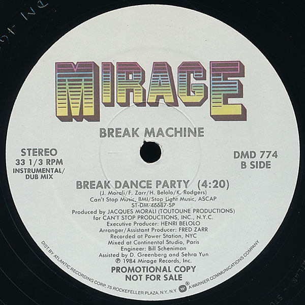 Break Dance Party Break Machine