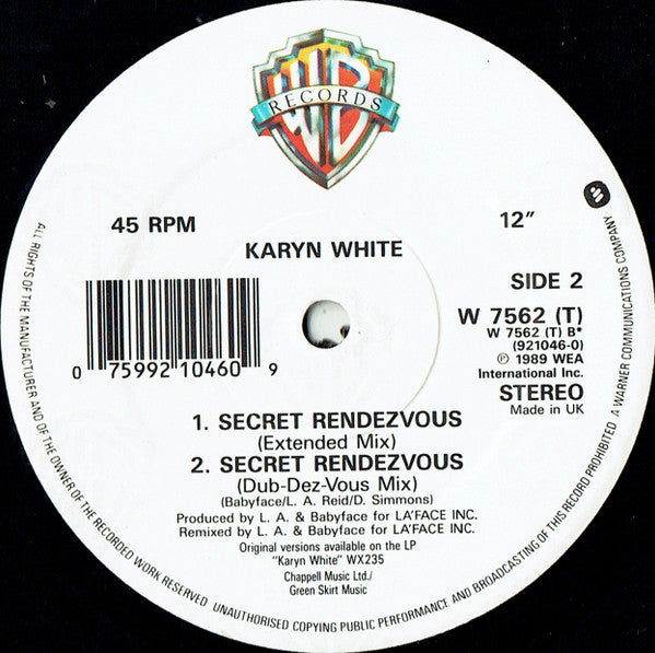 Secret Rendezvous Karyn White