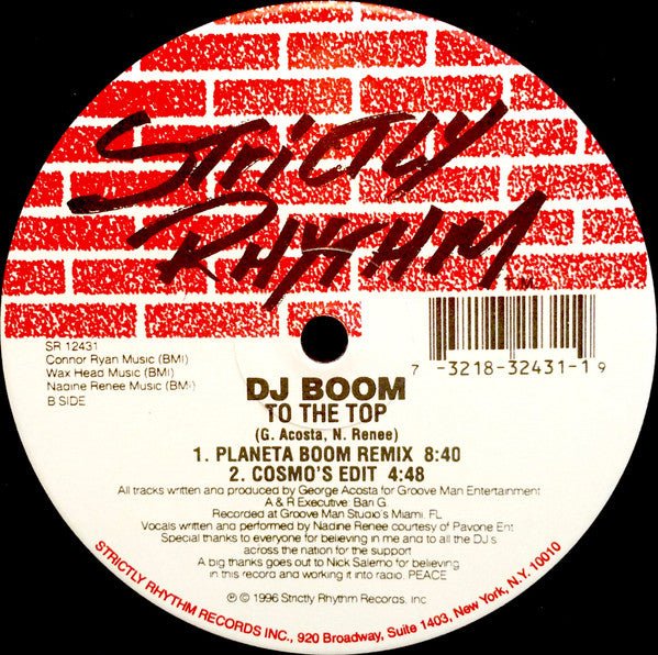 To The Top DJ Boom