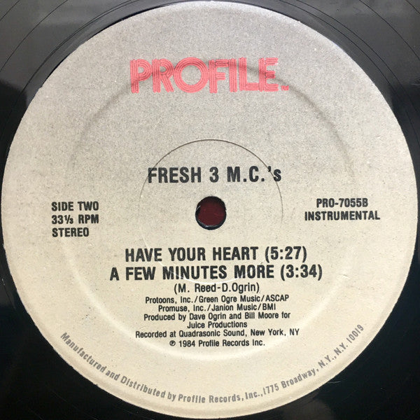 Have Your Heart Fresh 3 MC's