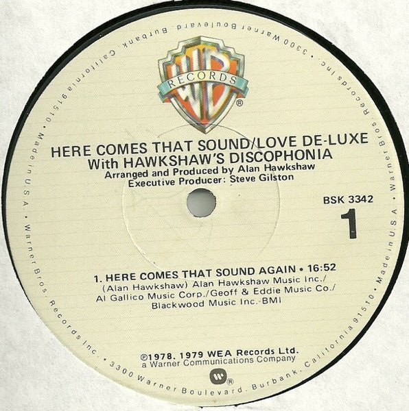 Here Comes That Sound 2 Love De-Luxe,Hawkshaw's Discophonia