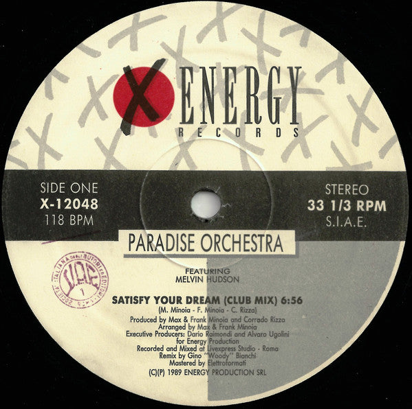 Satisfy Your Dream Paradise Orchestra
