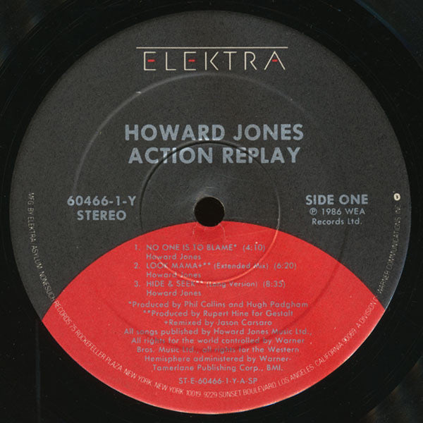 Action Replay Howard Jones