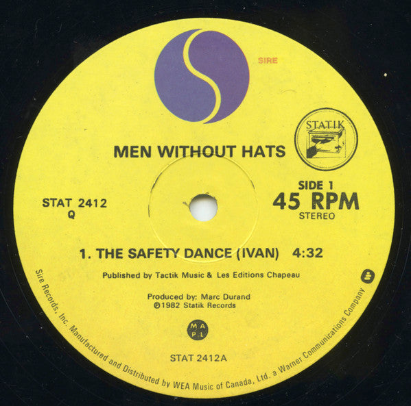 The Safety Dance (Extended 'Club Mix') Men Without Hats