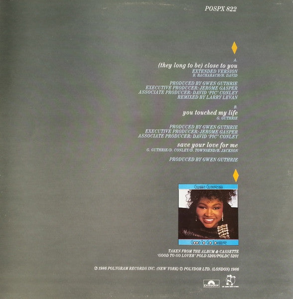 (They Long To Be ) Close To You Gwen Guthrie