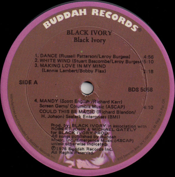 Black Ivory Black Ivory