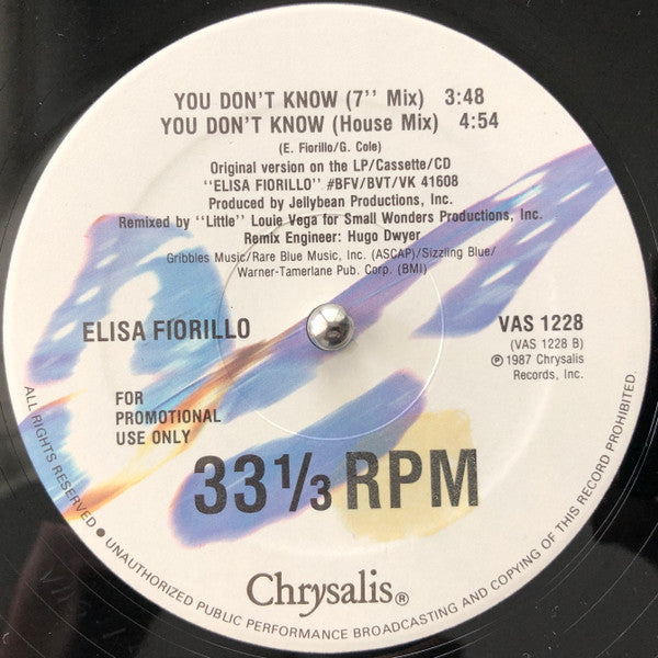 You Don't Know Elisa Fiorillo
