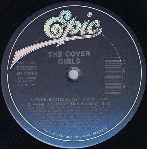 Don't Stop Now / Funk Boutique The Cover Girls
