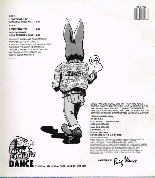 That's What I Like Jive Bunny And The Mastermixers
