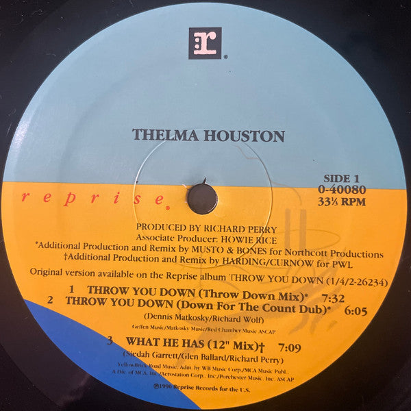 Throw You Down Thelma Houston